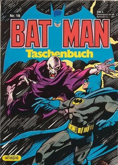 Cover for Batman Taschenbuch (Egmont Ehapa, 1978 series) #19
