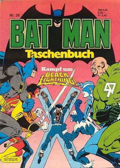 Cover for Batman Taschenbuch (Egmont Ehapa, 1978 series) #26