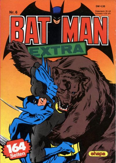 Cover for Batman Extra (Egmont Ehapa, 1980 series) #6