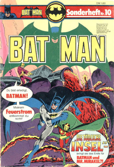 Cover for Batman Sonderheft (Egmont Ehapa, 1976 series) #10