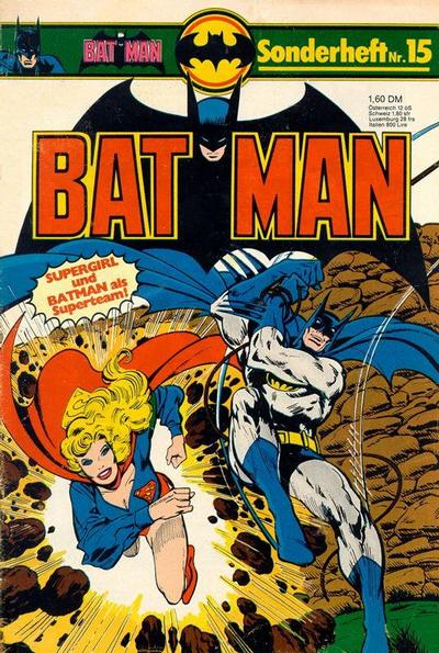 Cover for Batman Sonderheft (Egmont Ehapa, 1976 series) #15