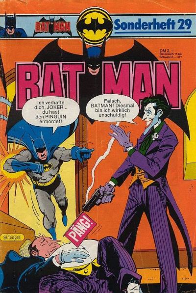 Cover for Batman Sonderheft (Egmont Ehapa, 1976 series) #29