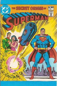 Cover Thumbnail for The Secret Origin of Superman [Leaf Comic Book Candy] (DC, 1980 series) #1