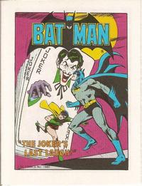Cover Thumbnail for Batman [Post Super Heroes Mini-Comic] (DC, 1980 series) 