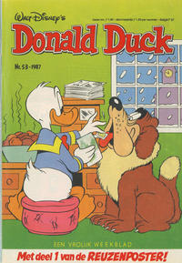 Cover for Donald Duck (Oberon, 1972 series) #53/1987