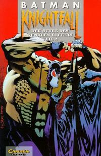 Cover Thumbnail for Batman (Carlsen Comics [DE], 1989 series) #19 - Knightfall - Der Sturz des Dunklen Ritters Teil 2