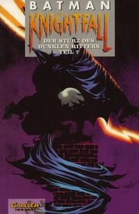 Cover Thumbnail for Batman (Carlsen Comics [DE], 1989 series) #24 - Knightfall - Der Sturz des Dunklen Ritters Teil 7