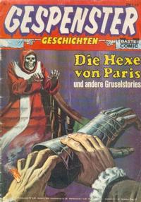 Cover Thumbnail for Gespenster Geschichten (Bastei Verlag, 1974 series) #1