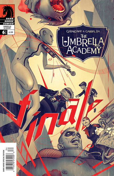Cover for The Umbrella Academy: Apocalypse Suite (Dark Horse, 2007 series) #6 [Dark Horse Special Edition]