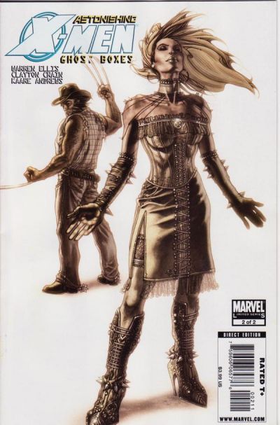 Cover for Astonishing X-Men: Ghost Boxes (Marvel, 2008 series) #2 [Direct Edition]