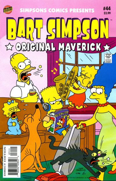 Cover for Simpsons Comics Presents Bart Simpson (Bongo, 2000 series) #44