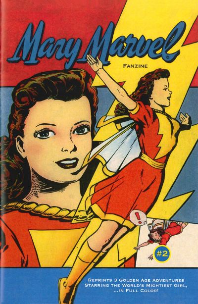 Cover for Mary Marvel Fanzine (Mike Bromberg, 2004 series) #2