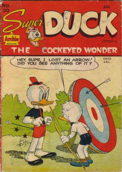 Cover for Super Duck Comics (Bell Features, 1948 series) #20