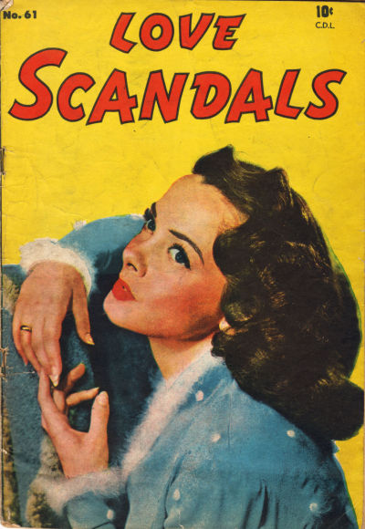 Cover for Love Scandals (Bell Features, 1950 series) #61