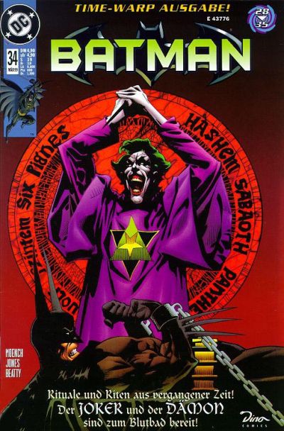 Cover for Batman (Dino Verlag, 1997 series) #34