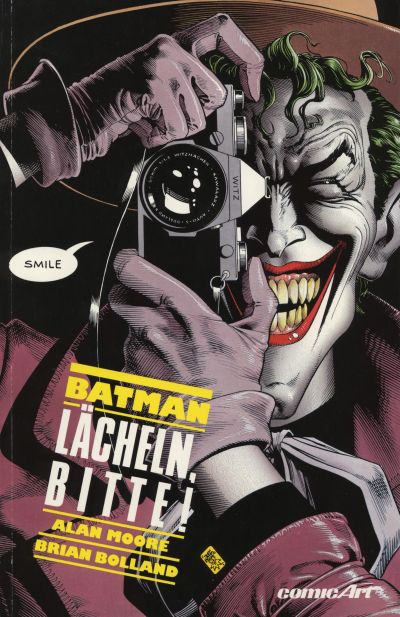 Cover for Batman (Carlsen Comics [DE], 1989 series) #[3] - Lächeln, Bitte!