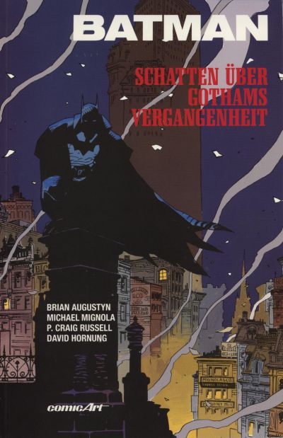 Cover for Batman (Carlsen Comics [DE], 1989 series) #[4] - Schatten über Gothams Vergangenheit