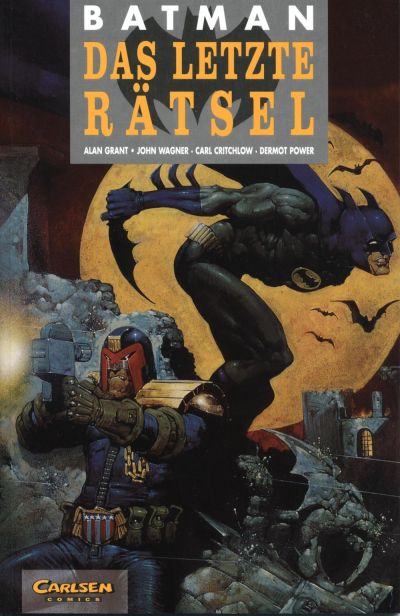 Cover for Batman (Carlsen Comics [DE], 1989 series) #28 - Das letzte Rätsel