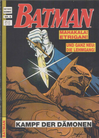 Cover for Batman (Norbert Hethke Verlag, 1989 series) #9