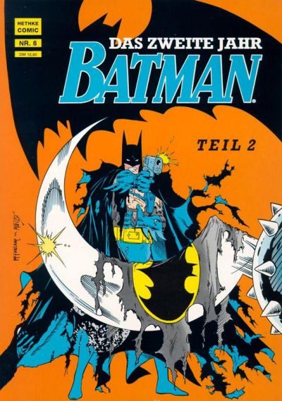 Cover for Batman Album (Norbert Hethke Verlag, 1989 series) #6 - Das zweite Jahr, Teil 2