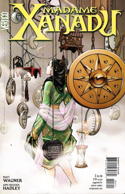 Cover for Madame Xanadu (DC, 2008 series) #3