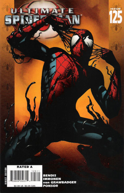 Cover for Ultimate Spider-Man (Marvel, 2000 series) #125
