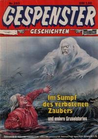 Cover Thumbnail for Gespenster Geschichten (Bastei Verlag, 1974 series) #253