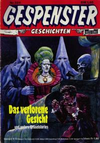 Cover Thumbnail for Gespenster Geschichten (Bastei Verlag, 1974 series) #324