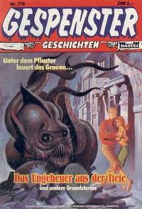 Cover Thumbnail for Gespenster Geschichten (Bastei Verlag, 1974 series) #718