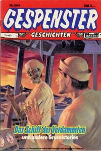 Cover Thumbnail for Gespenster Geschichten (Bastei Verlag, 1974 series) #804