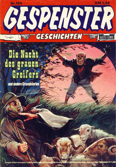 Cover for Gespenster Geschichten (Bastei Verlag, 1974 series) #154