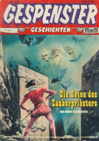 Cover for Gespenster Geschichten (Bastei Verlag, 1974 series) #212
