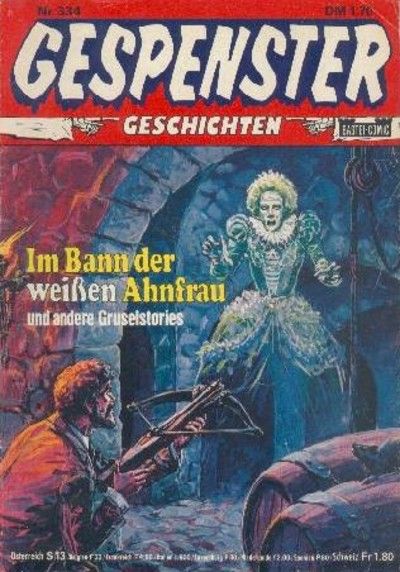 Cover for Gespenster Geschichten (Bastei Verlag, 1974 series) #334