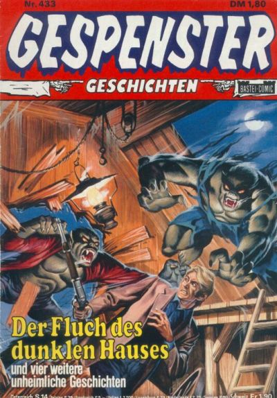 Cover for Gespenster Geschichten (Bastei Verlag, 1974 series) #433