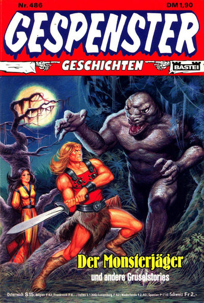 Cover for Gespenster Geschichten (Bastei Verlag, 1974 series) #486