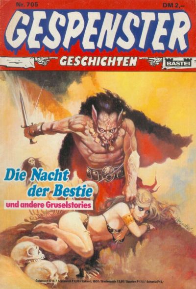 Cover for Gespenster Geschichten (Bastei Verlag, 1974 series) #705