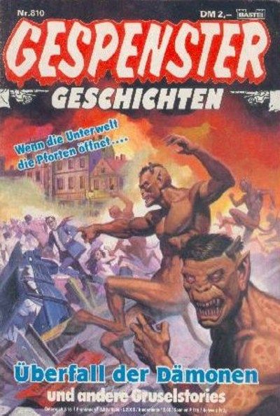 Cover for Gespenster Geschichten (Bastei Verlag, 1974 series) #810