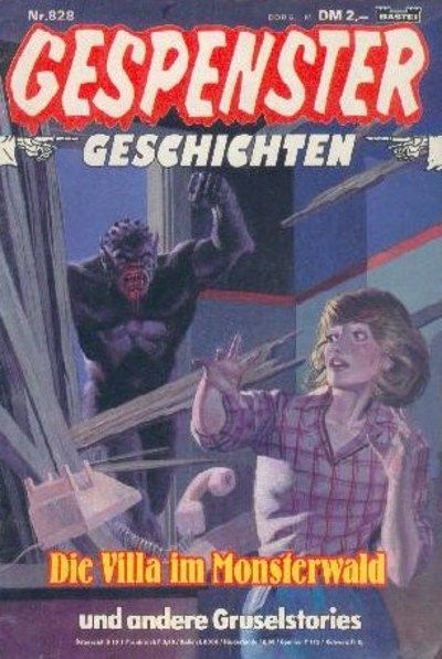 Cover for Gespenster Geschichten (Bastei Verlag, 1974 series) #828