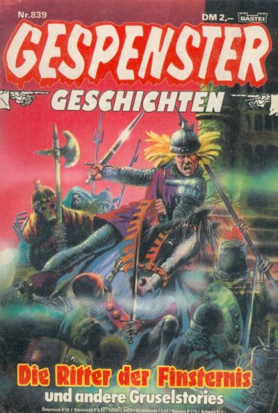 Cover for Gespenster Geschichten (Bastei Verlag, 1974 series) #839