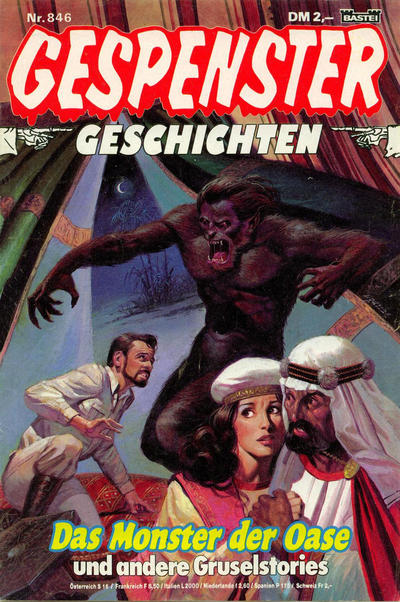 Cover for Gespenster Geschichten (Bastei Verlag, 1974 series) #846
