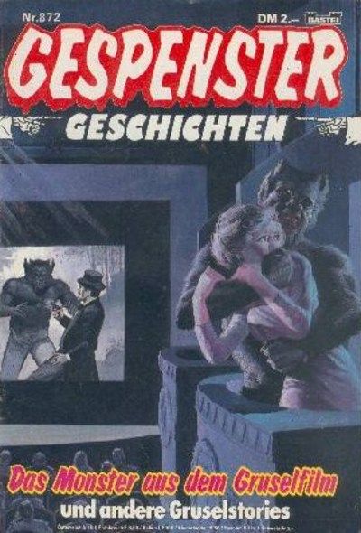 Cover for Gespenster Geschichten (Bastei Verlag, 1974 series) #872