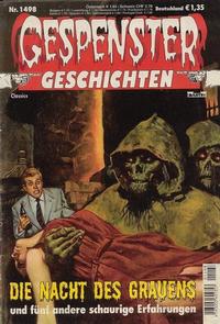 Cover Thumbnail for Gespenster Geschichten (Bastei Verlag, 1974 series) #1498