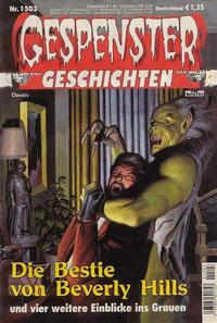 Cover Thumbnail for Gespenster Geschichten (Bastei Verlag, 1974 series) #1503