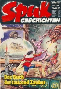 Cover Thumbnail for Spuk Geschichten (Bastei Verlag, 1978 series) #186
