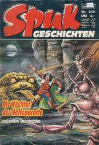 Cover Thumbnail for Spuk Geschichten (Bastei Verlag, 1978 series) #240