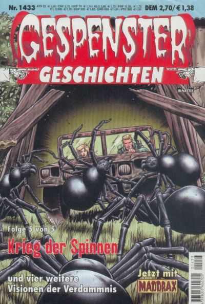 Cover for Gespenster Geschichten (Bastei Verlag, 1974 series) #1433