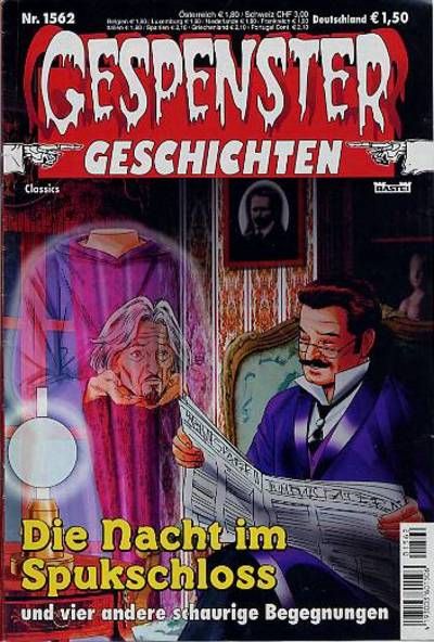 Cover for Gespenster Geschichten (Bastei Verlag, 1974 series) #1562