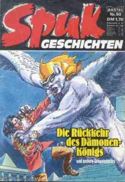 Cover for Spuk Geschichten (Bastei Verlag, 1978 series) #90