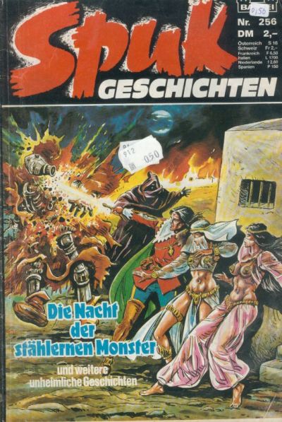 Cover for Spuk Geschichten (Bastei Verlag, 1978 series) #256