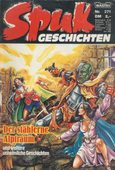 Cover for Spuk Geschichten (Bastei Verlag, 1978 series) #271